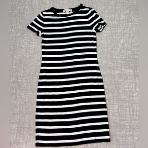 Michael Kors dress striped black and white in XS